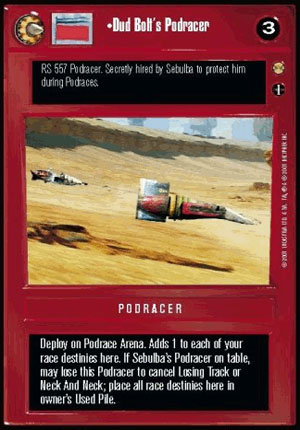 Dud Bolt's Podracer